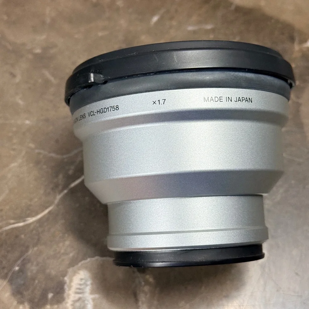 Sony Tele Conversion Lens Silver VCL-HGD1758 1.7x 58mm High Grade